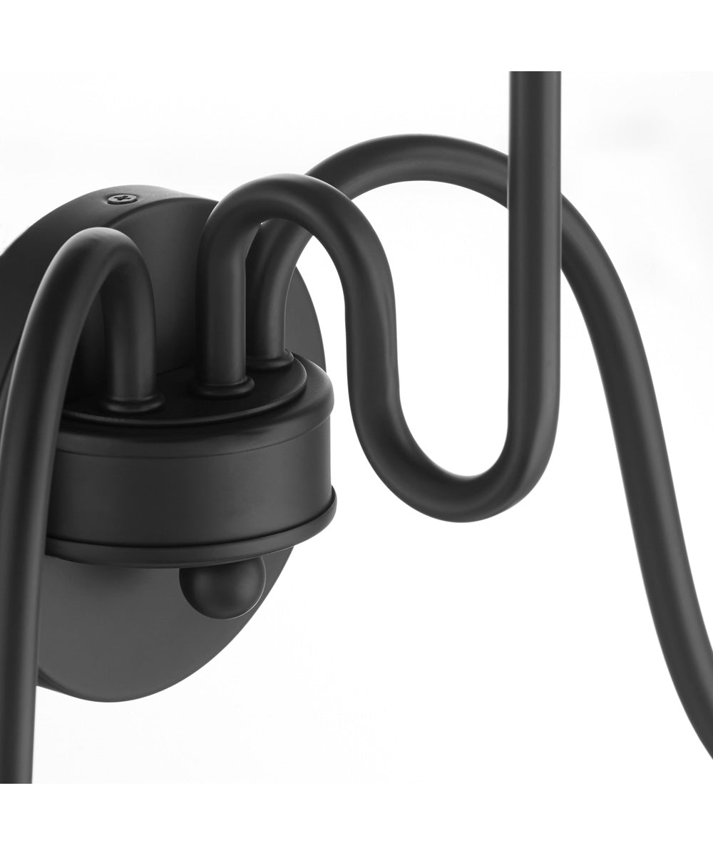 Tamara Day's Charlotte 3-light Wall Mount Light Fixture Matte Black