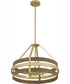 Gadsen 4-light Pendant Champagne Gold