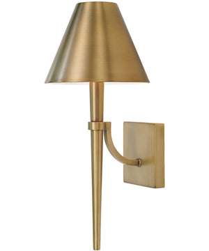 Holden 1-Light Sconce Aged Brass