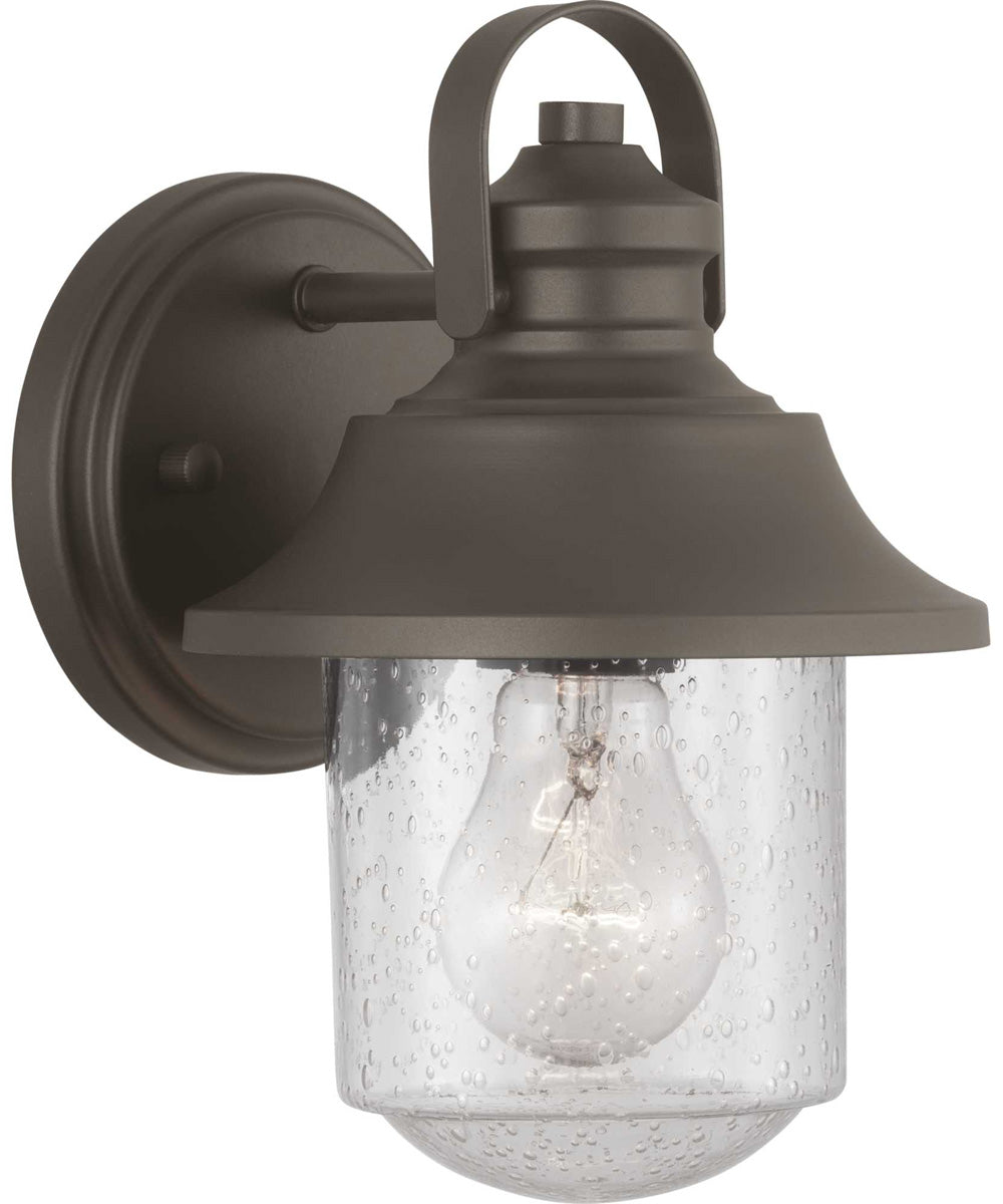 Weldon 1-Light Small Wall Lantern Architectural Bronze