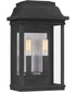 Berkley Medium 2-light Outdoor Wall Light  Coastal Armour Aluminum Mottled Black