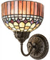 8" Wide Tiffany Candice Wall Sconce