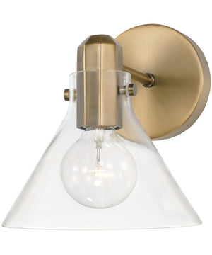 Greer 1-Light Sconce Aged Brass
