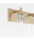 Fallstaff 3-light Bath Vanity Light Aged Brass