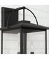 Bryson 3-Light Outdoor Wall-Lantern Rain or Shine - Black