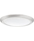 Verge  Flush Mount Brushed Nickel