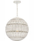 Quoizel Pendant Large 1-light Pendant Antique White