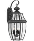 New Haven 3-Light Large Wall Lantern Textured Black