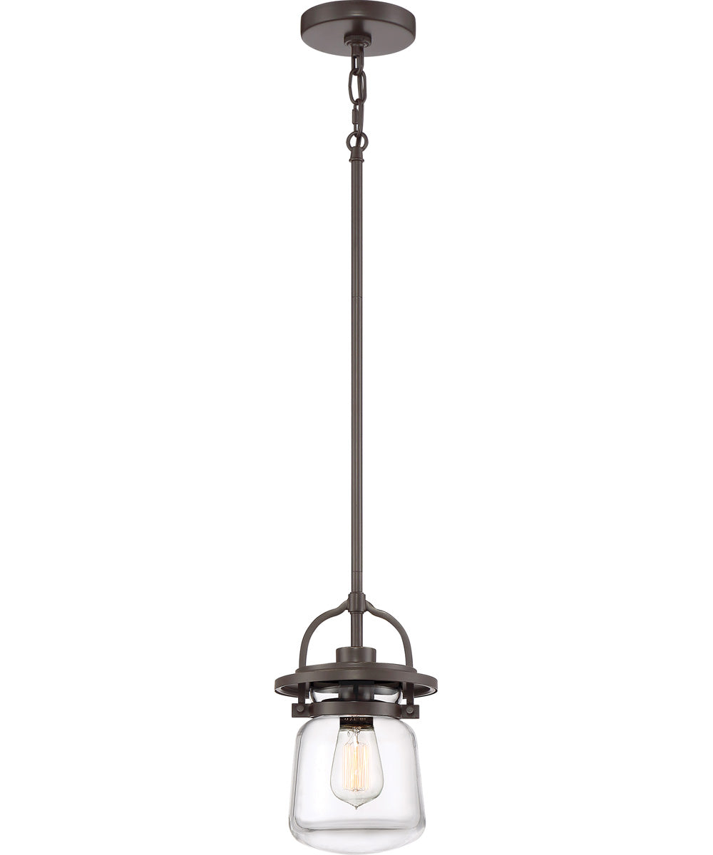 LaSalle Small 1-light Mini Pendant Western Bronze
