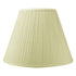 16"W x 12"H SLIP UNO FITTER Empire Coolie EggShell Mushroom Pleat Hardback Shade