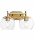 Lyon 2-light Bath Vanity Light Aged Brass