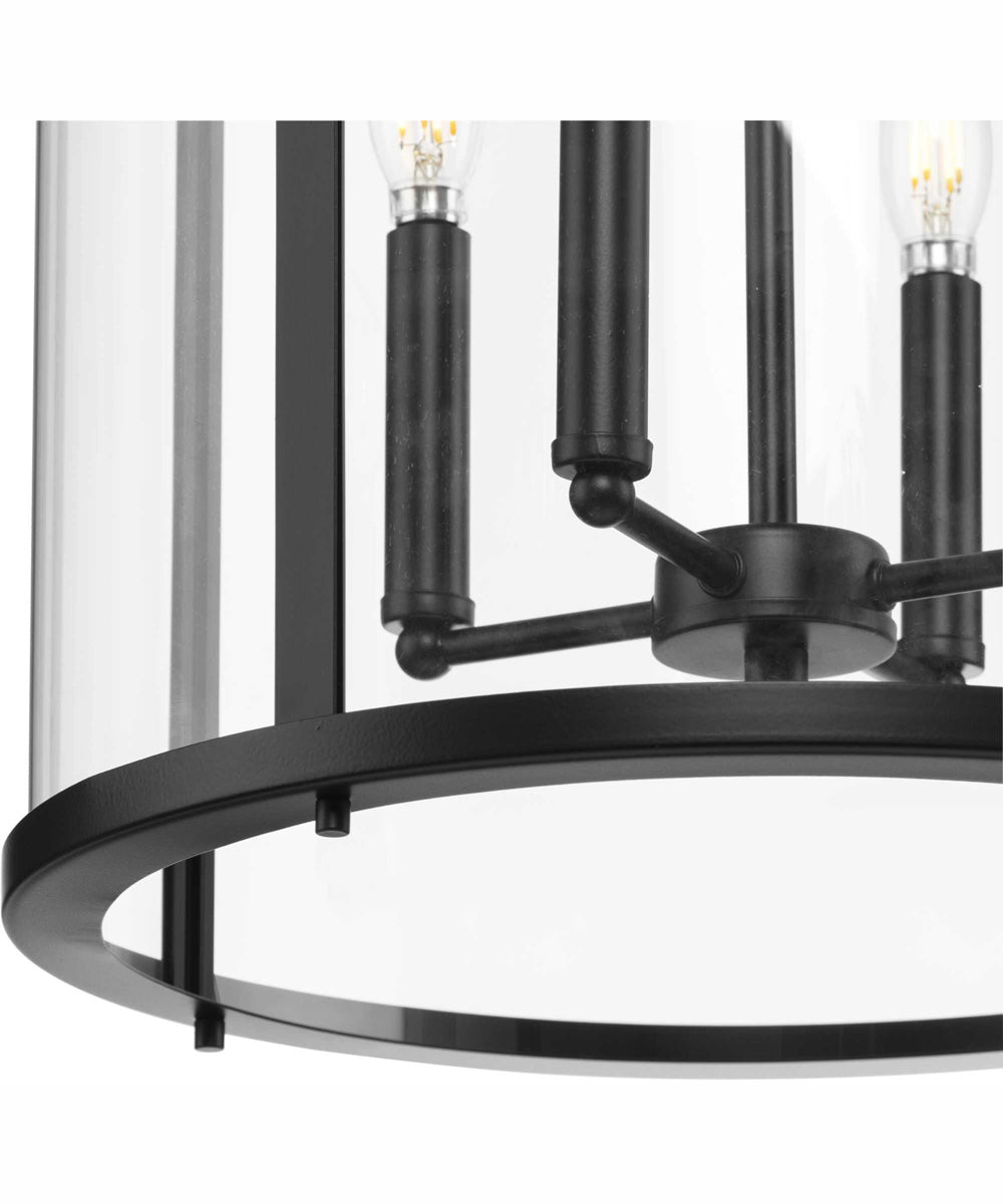 Gilliam 4-Light New Traditional Hall & Foyer Matte Black
