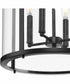 Gilliam 4-Light New Traditional Hall & Foyer Matte Black