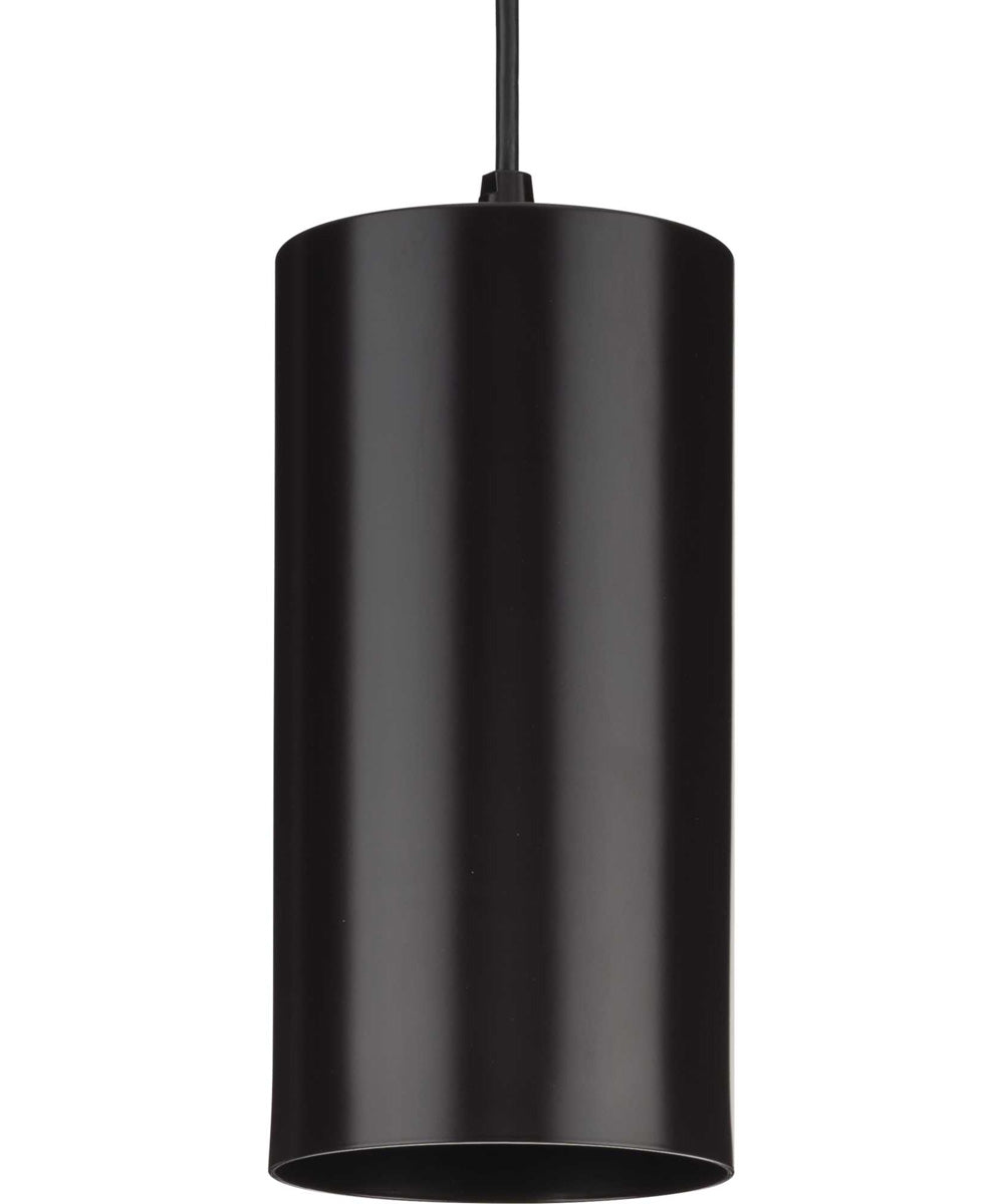 6"  Outdoor Aluminum Cylinder Cord-Mount Hanging Light Antique Bronze