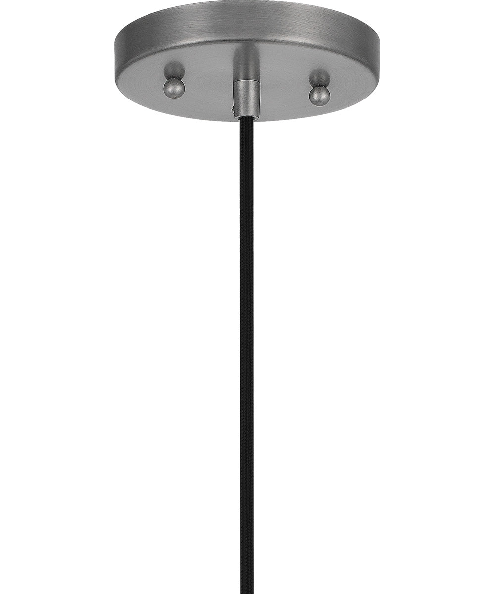 Leo Small 1-light Mini Pendant Antique Nickel