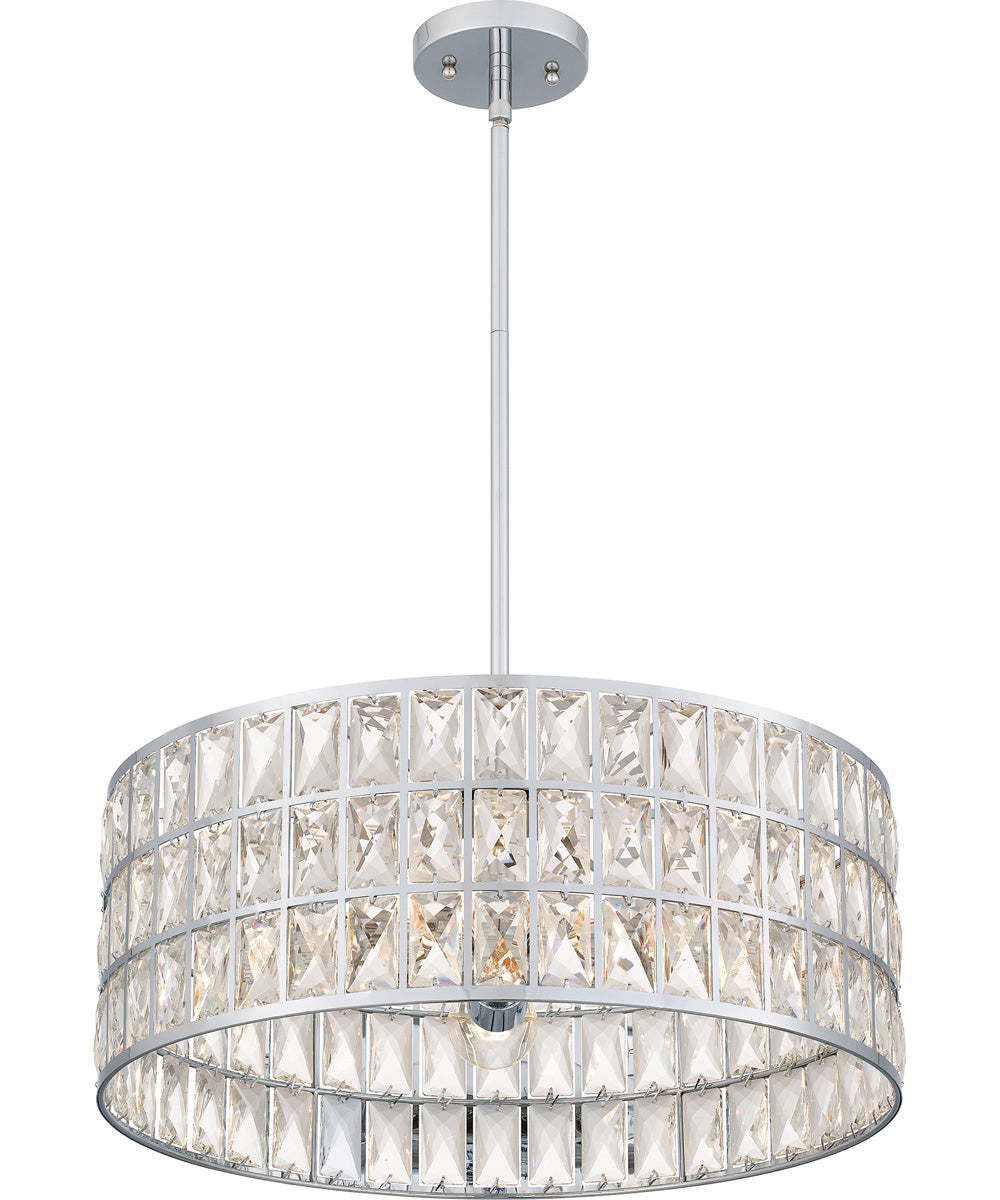 Gibson 4-light Pendant Polished Chrome