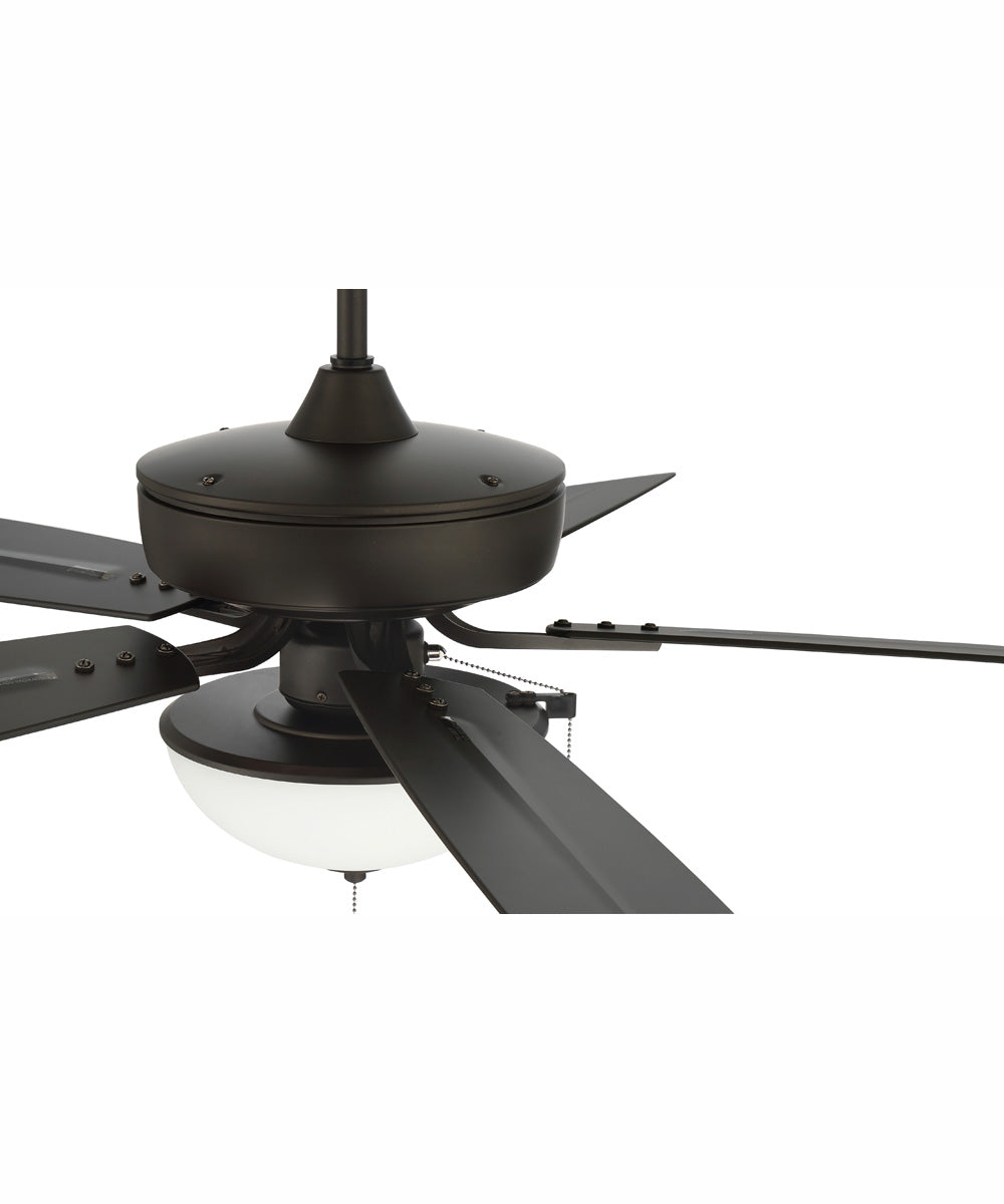 52" Outdoor Pro Plus 211 White 2-Light Indoor/Outdoor Ceiling Fan Espresso