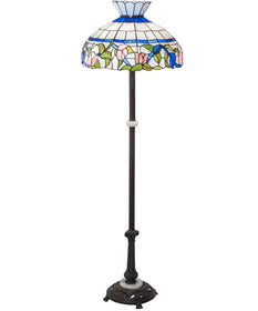 62" High Rose Vine Floor Lamp