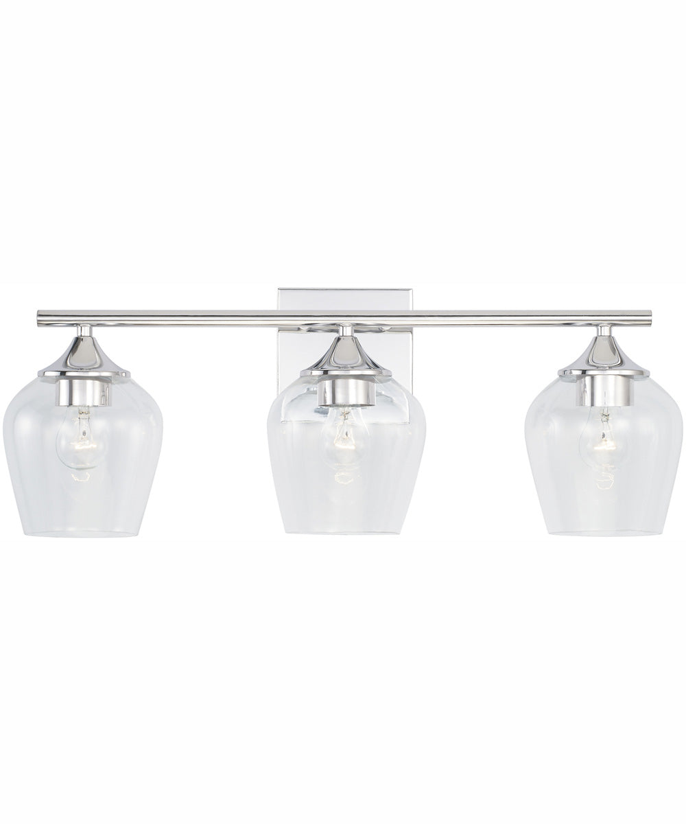 Reece 3-Light Vanity Chrome