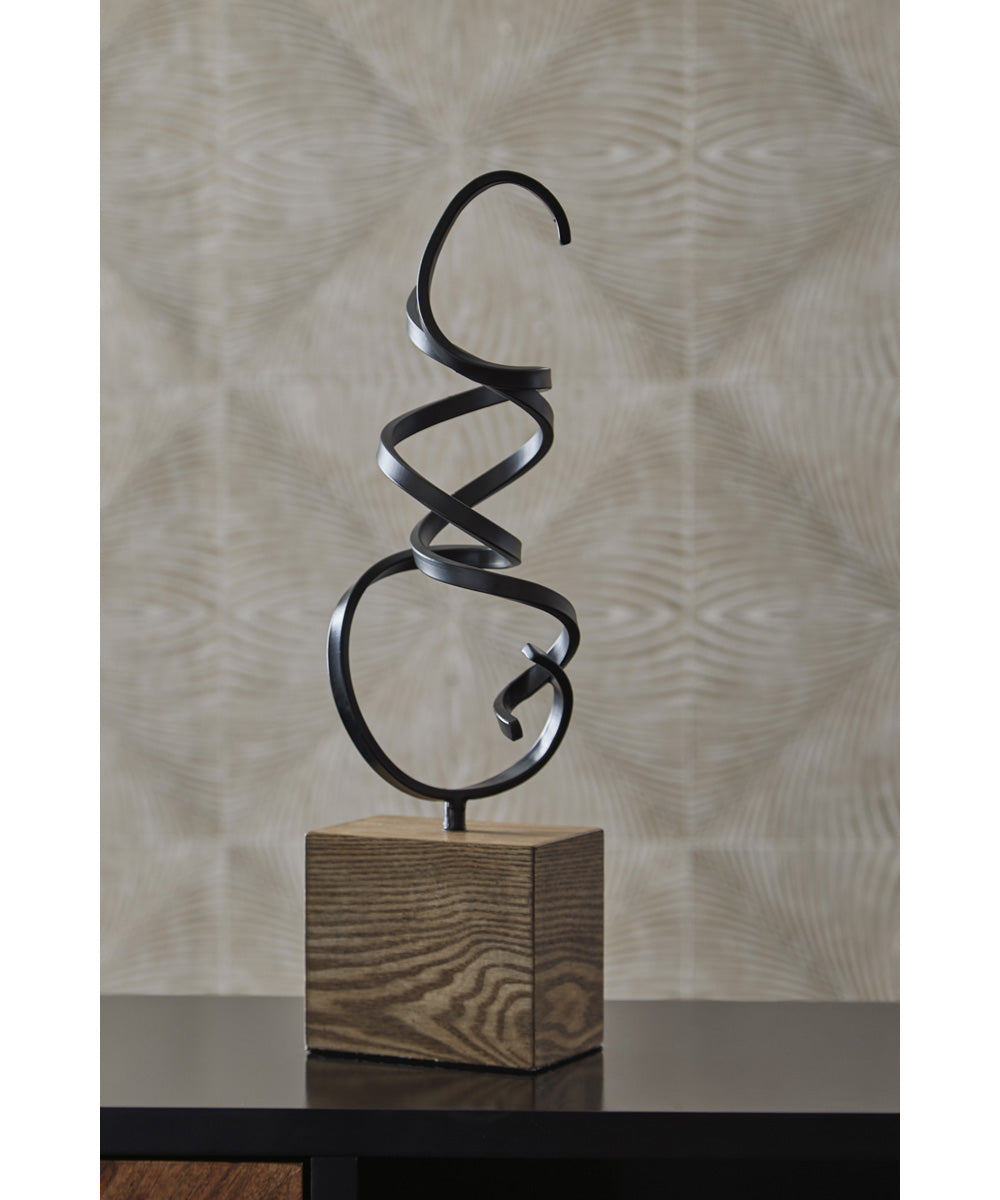 Ruthland Sculpture Black/Brown