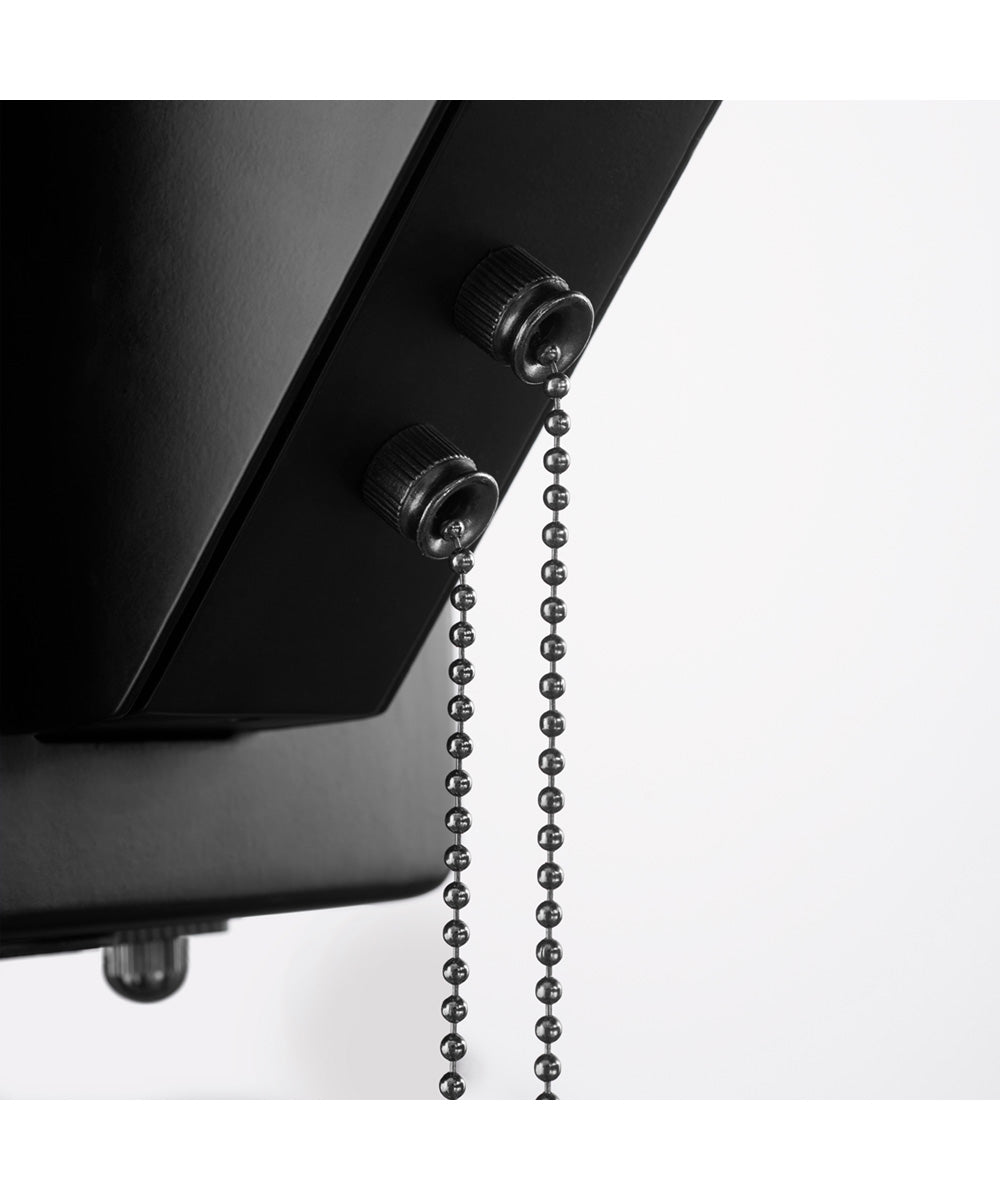 21" Impulse Patio Ceiling Fan Matte Black