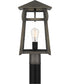 Merle Large 1-light Outdoor Post Light  Coastal Armour Aluminum Burnished Bronze
