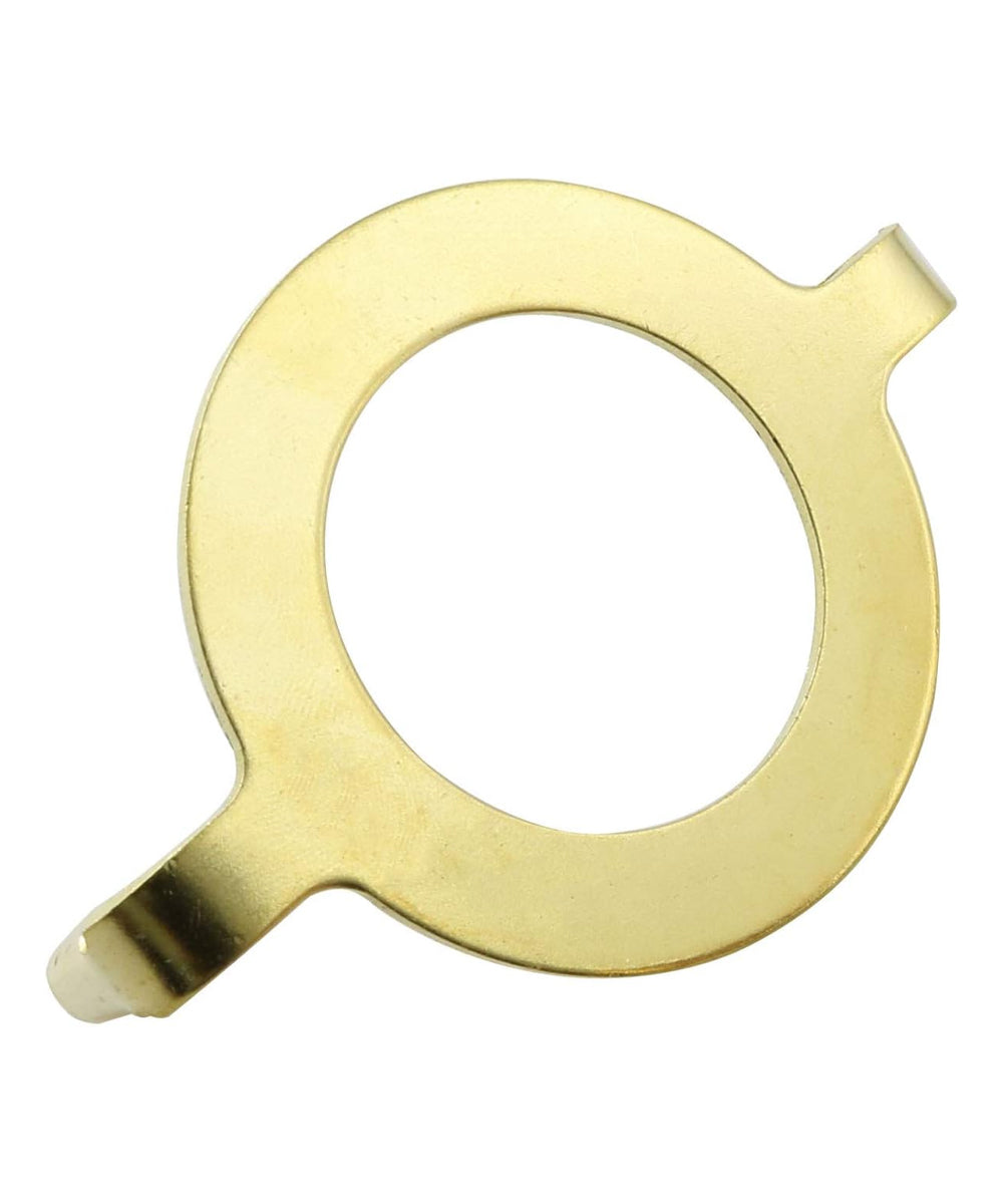 12"W Brass SLIP UNO Adapter - Convert your UNO Lamp to accept a Harp and Finial