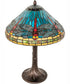 23" High Tiffany Dragonfly Table Lamp