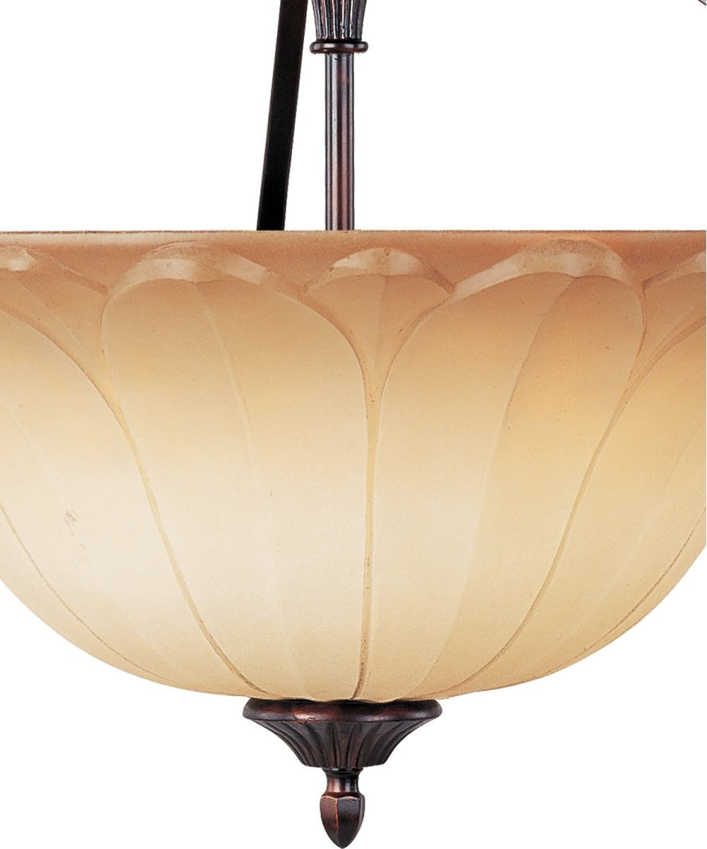 Maxim Allentown 3-Light Inverted Bowl Pendant Oil Rubbed Bronze 13503WSOI