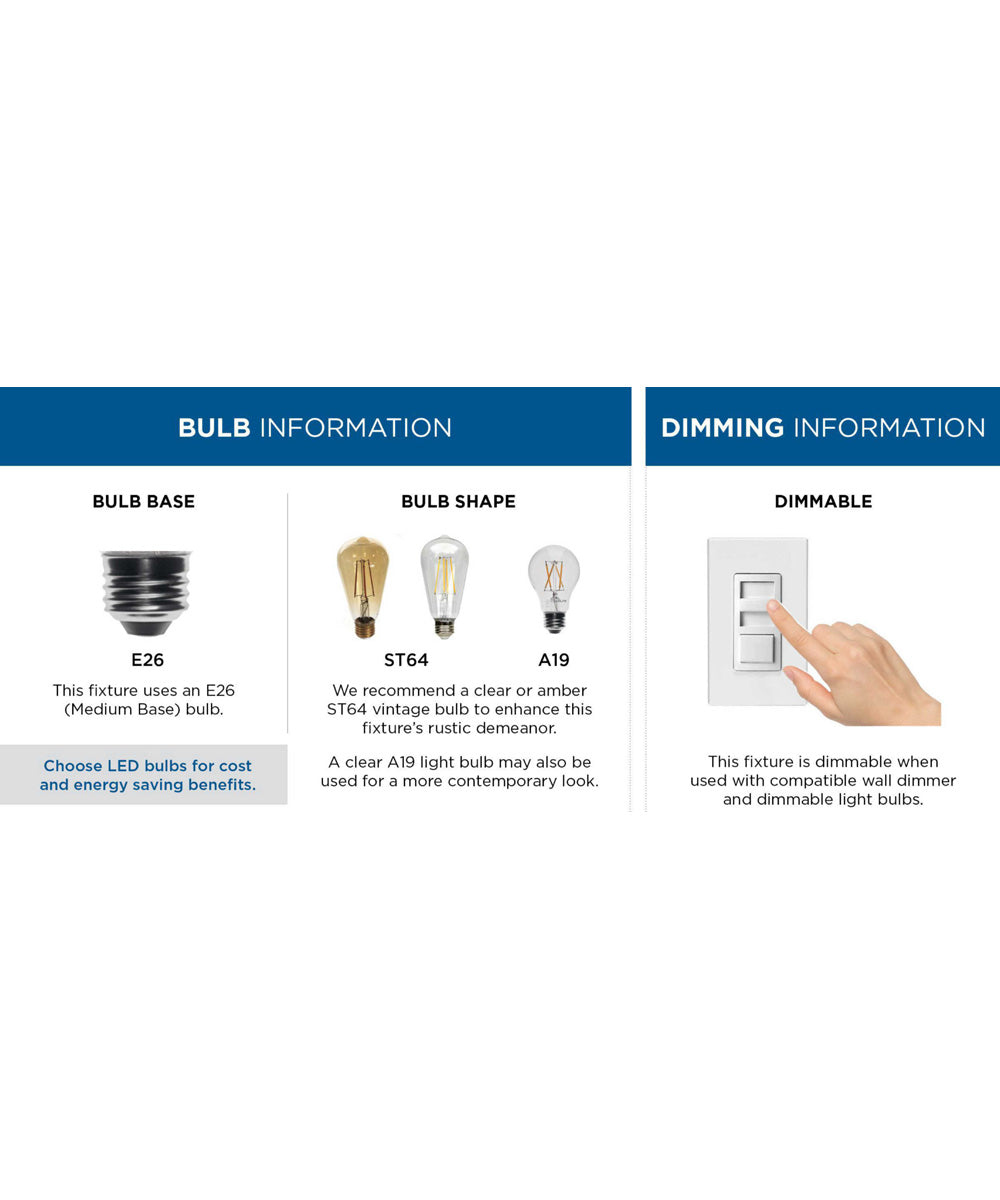 Whitmire 1-Light Farmhouse Clear Seeded Glass Outdoor Post Light Matte Black