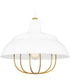 Darmody 1-light Pendant White Lustre
