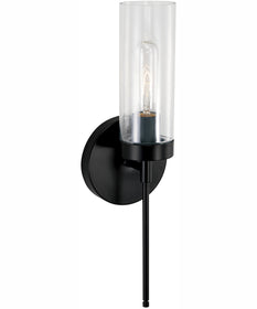Riley 1-Light Sconce Matte Black