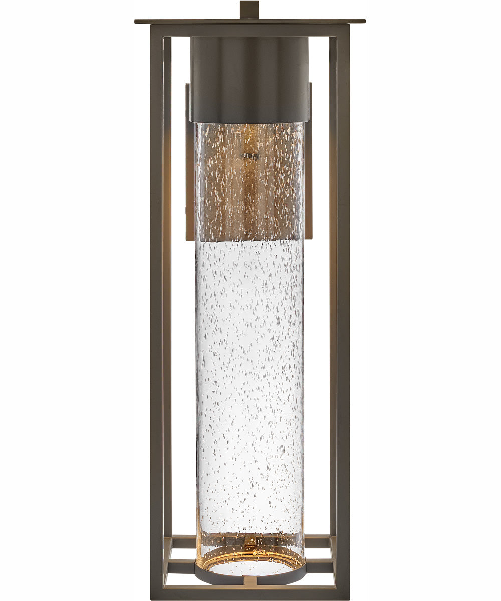 Coen Coastal Elements  1-Light Large Wall Mount Lantern in Oil Rubbed Bronze