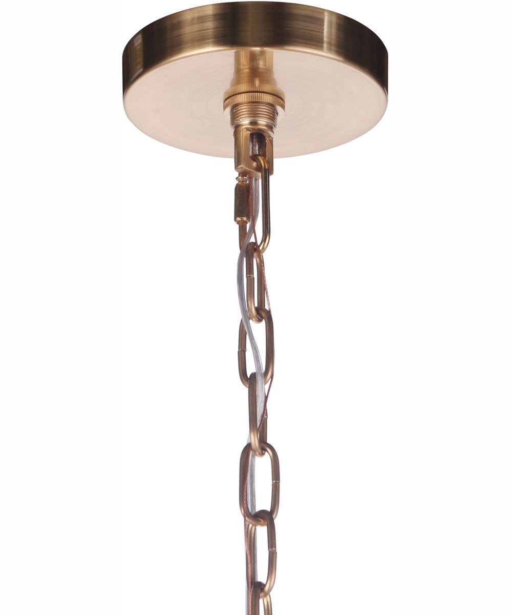 Elliot 5-Light Chandelier Satin Brass