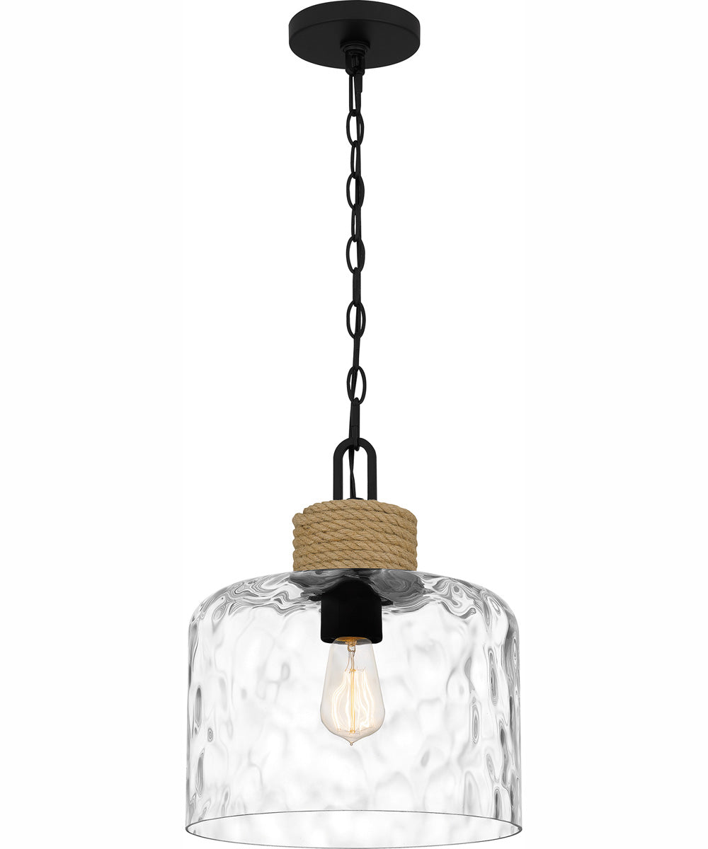 Baltic 1-light Mini Pendant Matte Black
