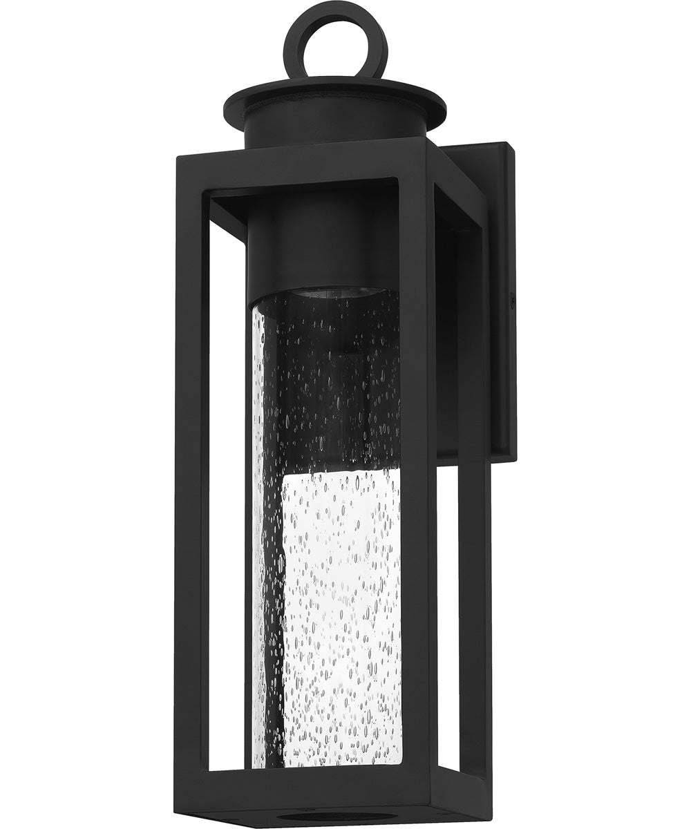Donegal Medium 1-light Outdoor Wall Light  Coastal Armour Aluminum Matte Black