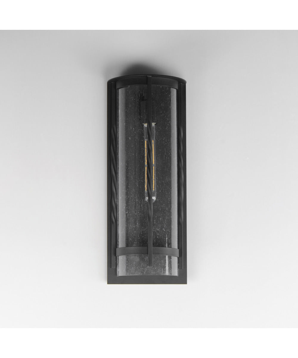 Foundry 1-Light Outdoor Wall Sconce Black