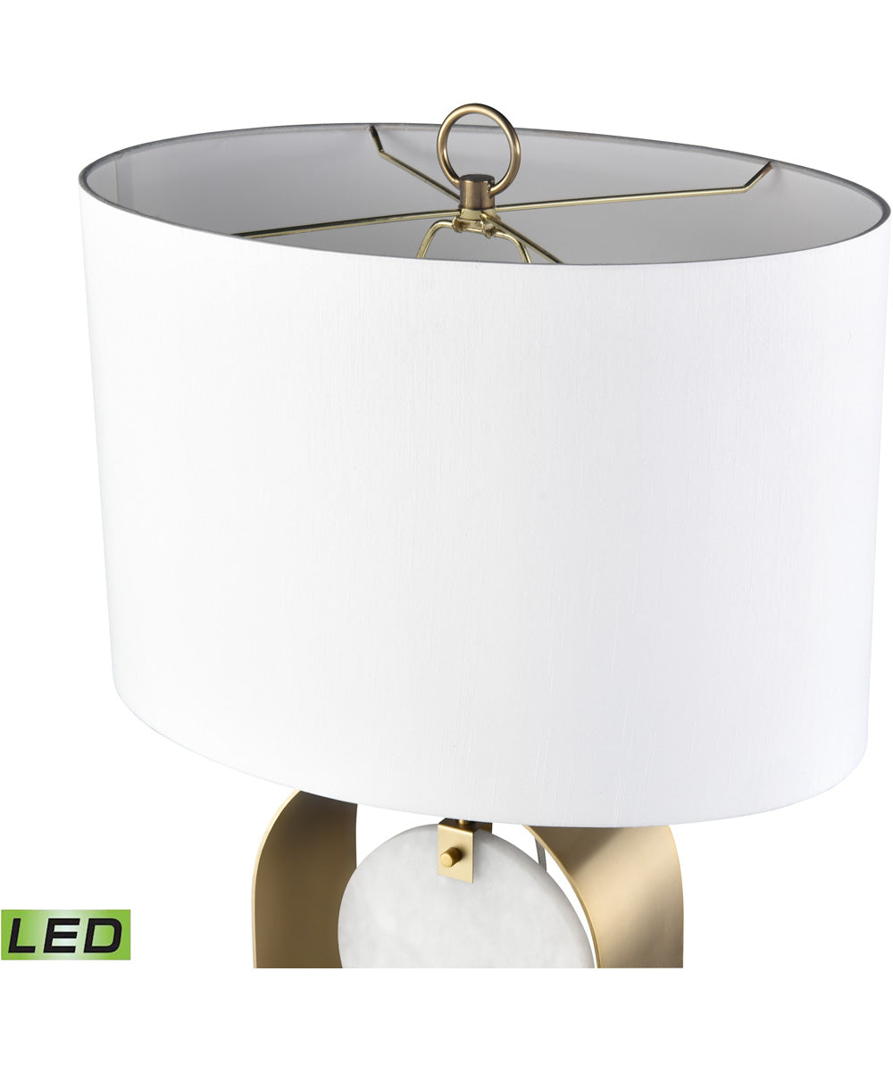 Farwell 33.5'' High 1-Light Table Lamp - Honey Brass - Includes LED Bulb