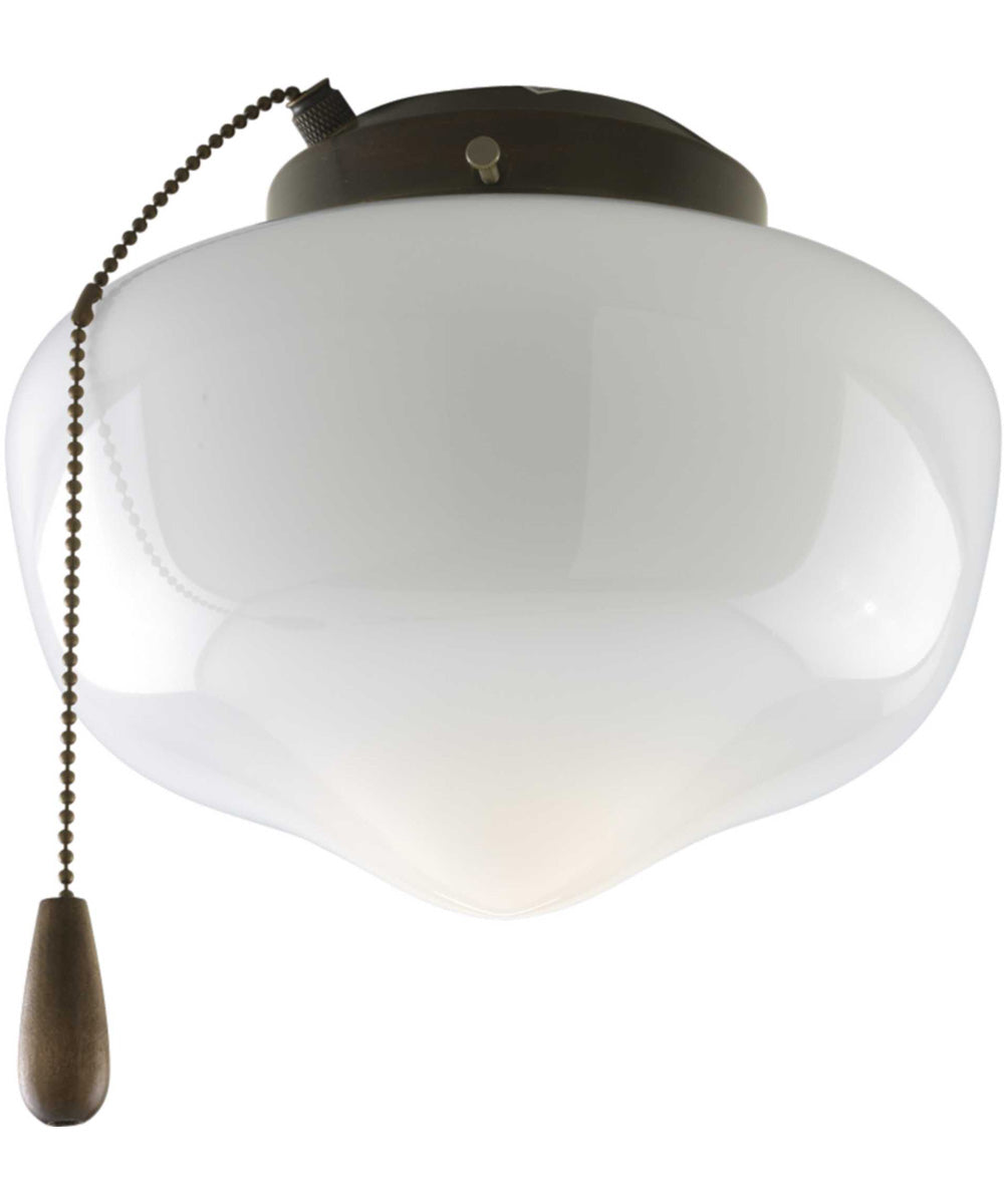 AirPro 1-Light Ceiling Fan Light Antique Bronze