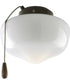 AirPro 1-Light Ceiling Fan Light Antique Bronze