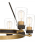 Atwood 6-light Chandelier Old Bronze