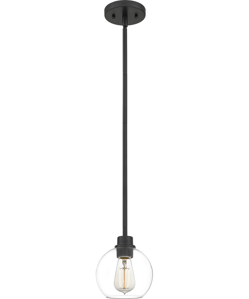 Pruitt Small 1-light Mini Pendant Matte Black