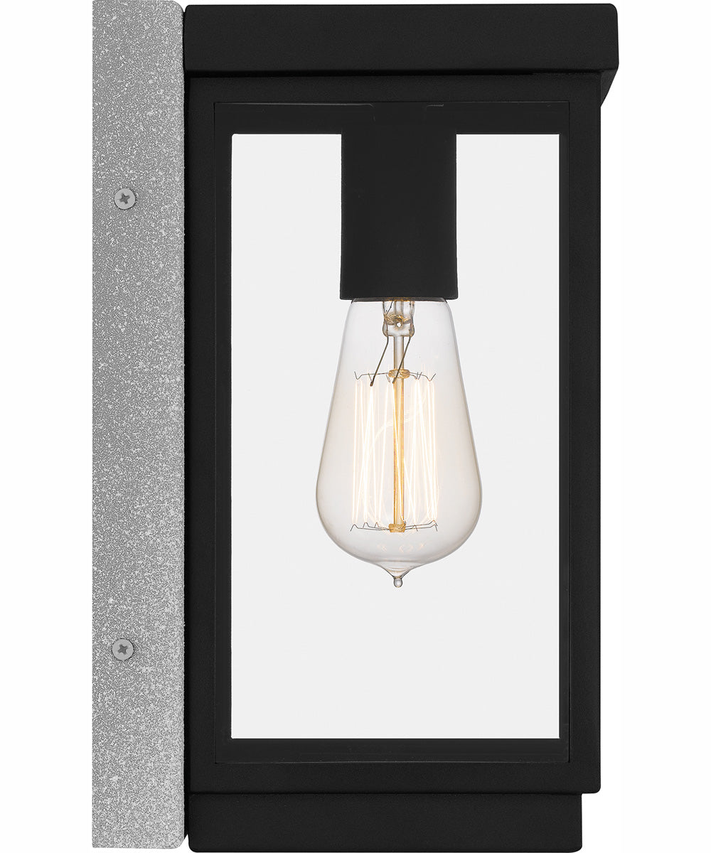 Ezra Small 1-light Outdoor Wall Light Earth Black