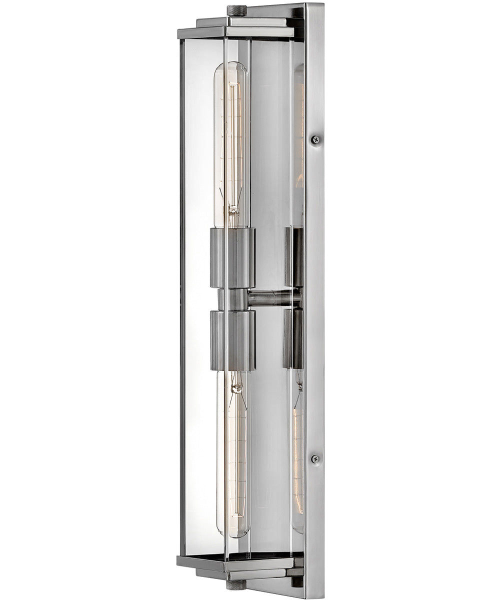 Henri 2-Light Vanity in Polished Nickel