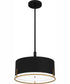 Quoizel Pendant Large 3-light Pendant Matte Black