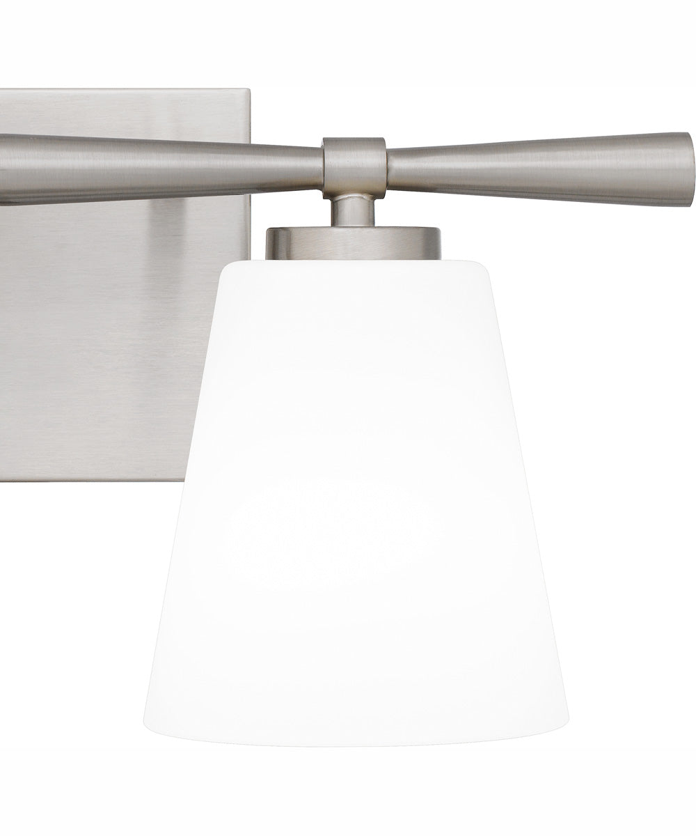 Brindley Medium 2-light Bath Light Brushed Nickel