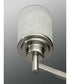 Alexa 5-Light Etched Linen With Clear Edge Glass Modern Chandelier Light Brushed Nickel