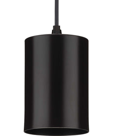 5"  LED Outdoor Aluminum Cylinder Cord-Mount Hanging Light Antique Bronze