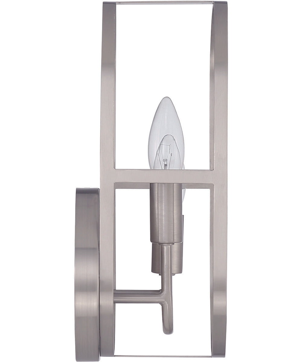 Mindful 2-Light Wall Sconce Brushed Polished Nickel