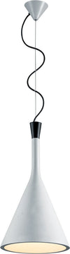 11"W Roddik 1-Light  Pendant Museum Grey